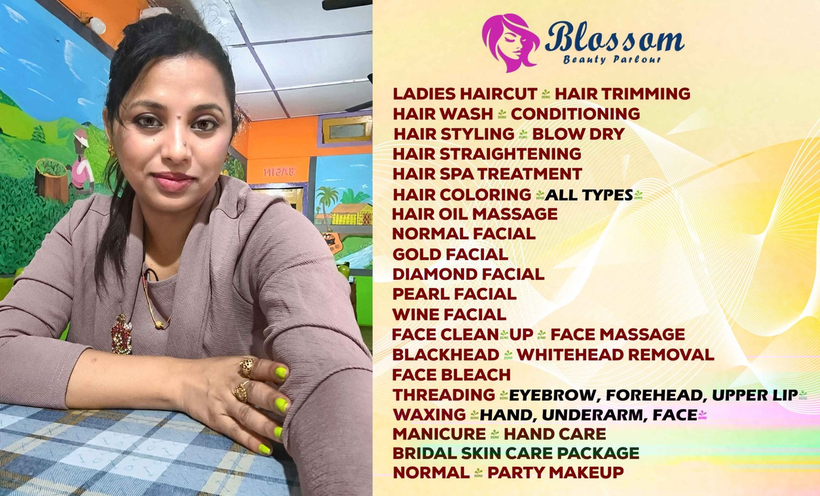 Guwahati beauty parlour Blossom Beauty Parlour in Bhangagarh