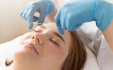Threading services in Guwahati for women