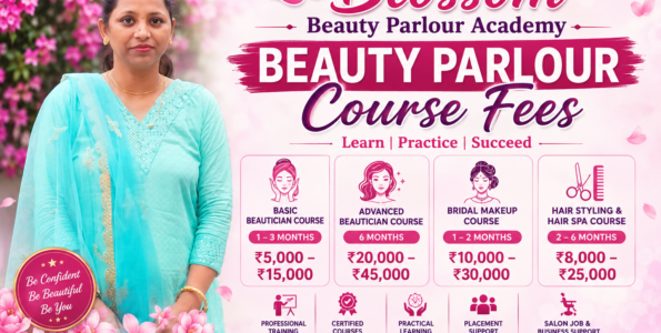 Beauty parlour course fees and beautician training in Guwahati